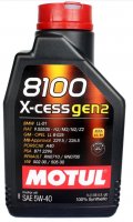 X-cess GEN2 8100 5W40 1л MOTUL Моторное масло