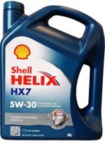 HX7 5W30 4л SHELL HELIX Масло моторное