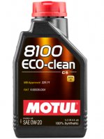 Eco-Clean 8100 0W20 1л MOTUL Масло моторное