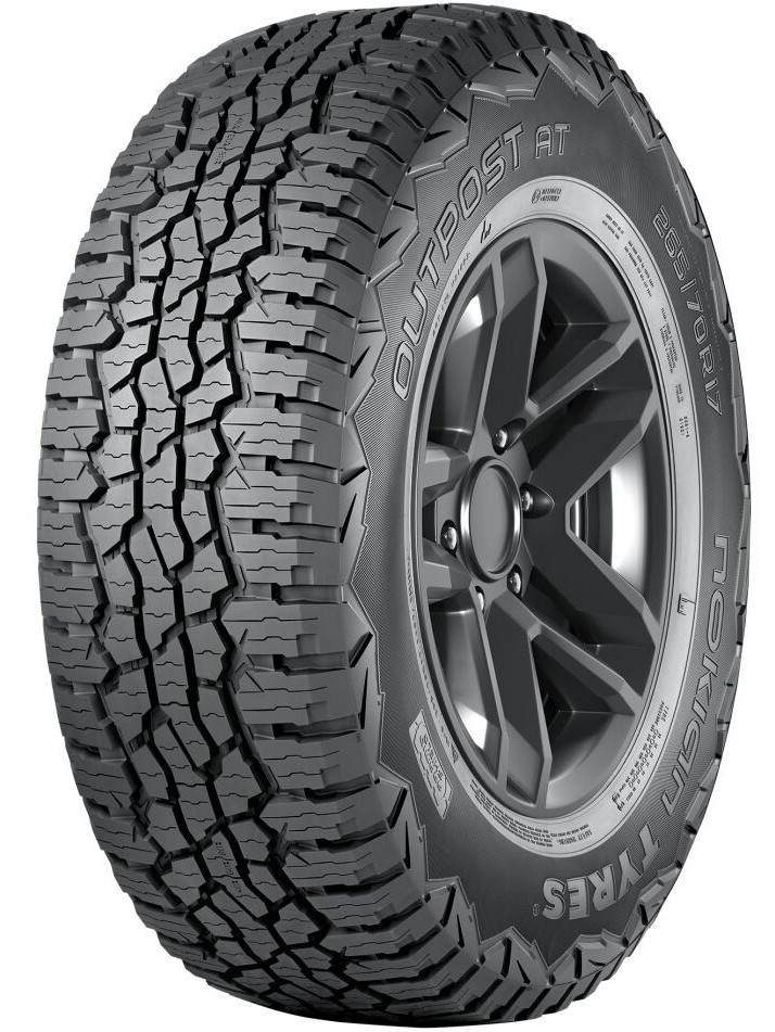 225/70 R16 107T Tyres Outpost AT Nokian
