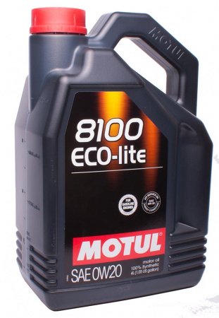Eco-Lite 8100 0W20 4л MOTUL Масло моторное