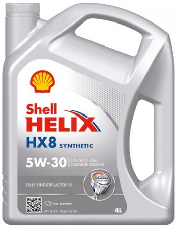 HX8 5W30 4л SHELL HELIX Масло моторное