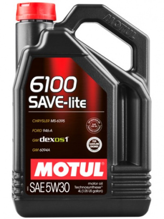 Save-Lite 6100 5W30 4л MOTUL Масло моторное
